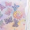 Desecraft 36 Sheets 12x12 Glitter Shining Pastel Ombre Cardstock Scrapbook