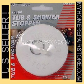 AQUA PLUMB US SELLER— FREE S&H! —AQUA PLUMB— RUBBER BATHTUB TUB DRAIN STOPPER 1 1/2 -2 INCH