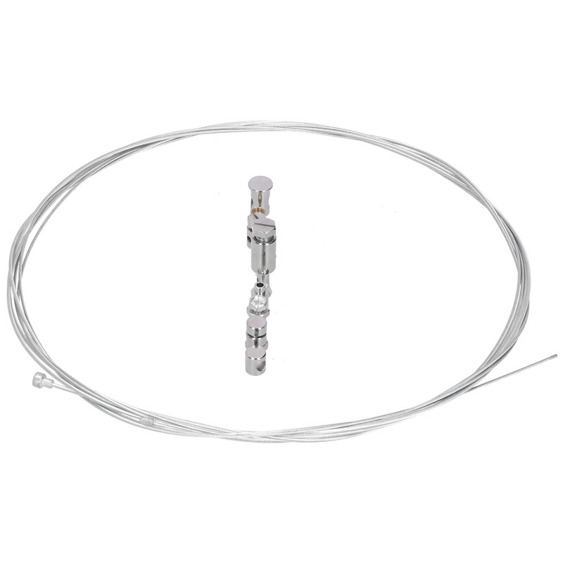 2 Meters Steel Brake Cable with 9pcs Repair Nipples Accessories