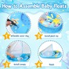 WJWJA- Baby Swimming Pool Float, Inflatable Children's Pool Float with