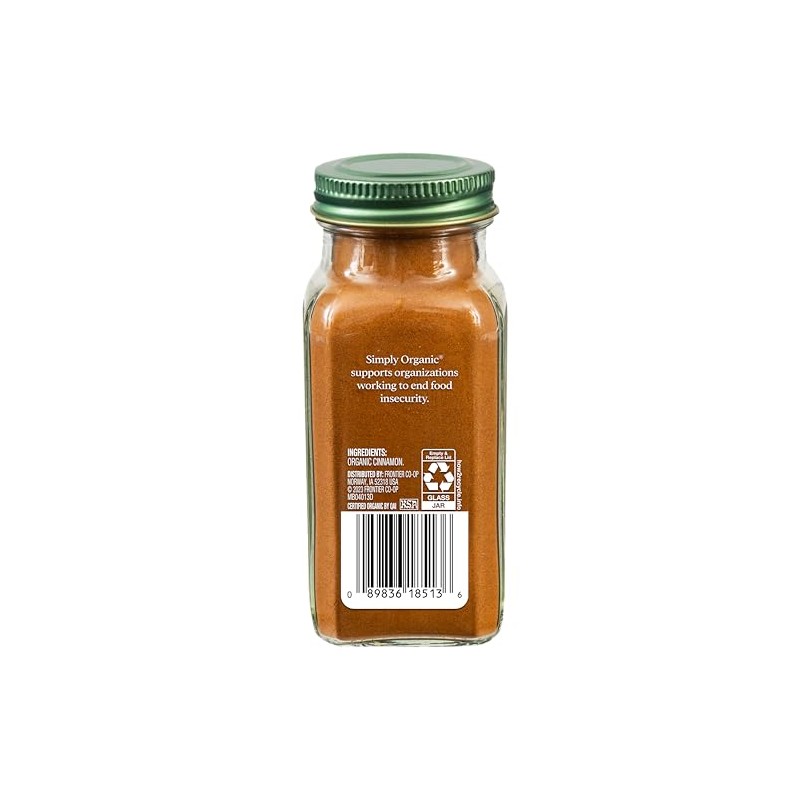 Simply Organic Canela en Polvo, 69 g