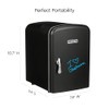 Chefman Mini-Refrigerador Portátil | Libre de Freon | Plumones de