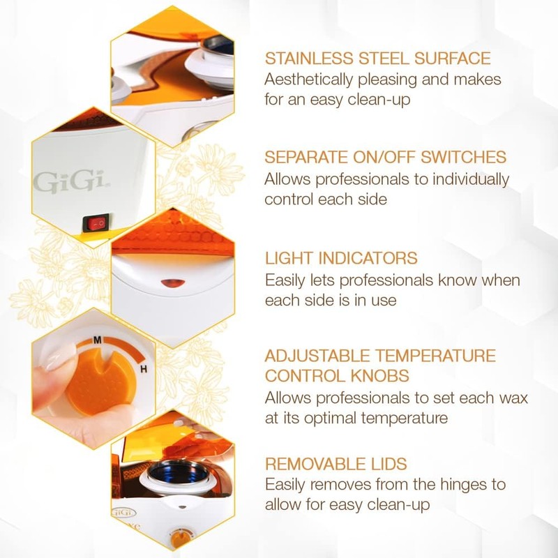 Gigi Deluxe Double Warmer, 14 Ounce
