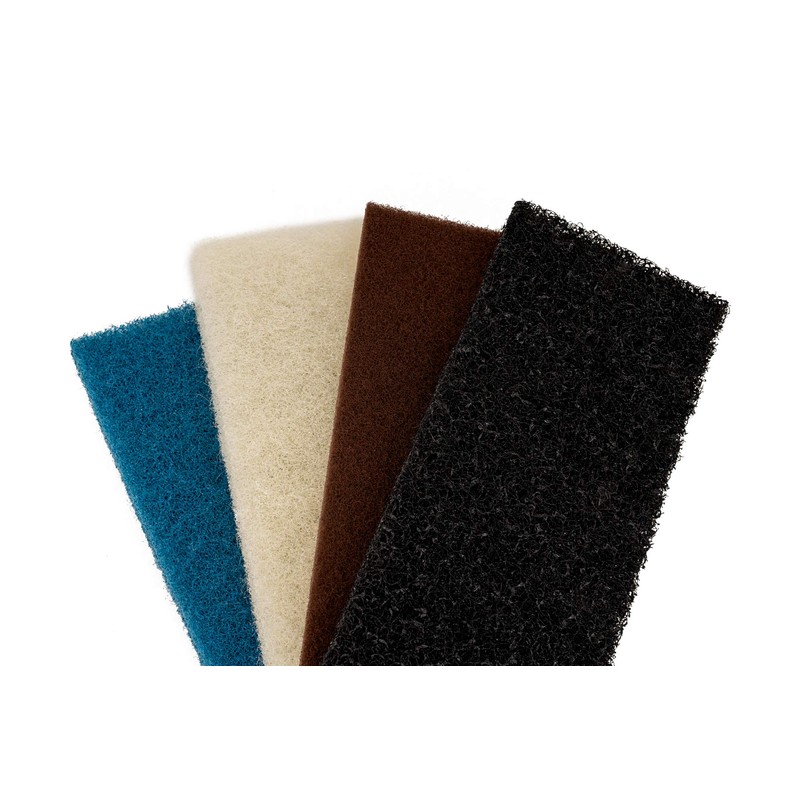 KLEEN HANDLER Light White Cleaning Pad | Multipurpose Household Scrub,