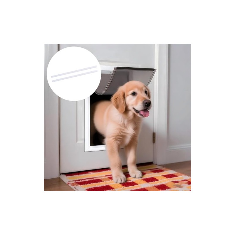 Replacement Mounting Brackets Compatible with PetSafe Dog Doors (2-Pack) —