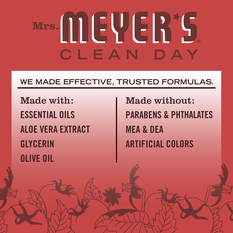 MRS. MEYER'S CLEAN DAY Liquid Hand Soap, Tomato Vine Scent,