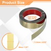 HARFINGTON Metal Wall Trim 26.2ft x 1.57" Peel and Stick