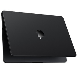 Macaset for MacBook Pro 16 inch Case 2024-2021 M4 M3 M2 M1 Pro/Max [Ultra-Thin Natural] for A3403 A3186 A2991 A2780 A2485 Protective Durable Matte Hard Shell Laptop Cover-Space Black Clear