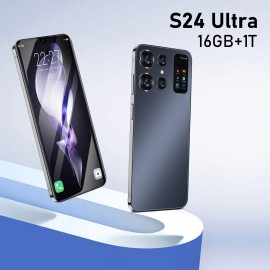 S24ULTRA Original S24 Ultra S24 Nuevo Smart Phone Smartphone for New Smartphone in 2025 16GB+1TBcolor: Black, ram: 16g, storage capacity: 1TB, plug: AU