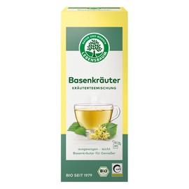 LEBENSBAUM Tee Basenkräuter, Bio-Tee, ausgewogen & leicht, Kräutertee, 100% natürlicher Geschmack, 20 Teebeutel à 1,5 g