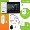 HUXGO HXA007 Wireless Alarm System WiFi + GSM Module with