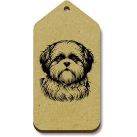 10 x 'Shih Tzu' 66mm x 34mm Gift Tags (TG00131550)