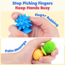 Sensory Fidget Toys for Kids Adults: 24 Pack Textured Sensory Toys for Autism Kids - Quiet Anxiety Fidgets for Classroom Stocking Stuffers for Kids