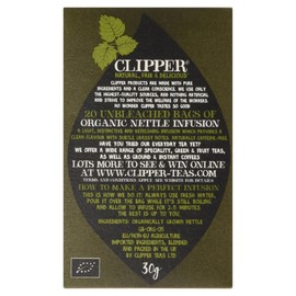 Clipper Organic Nettle Infusion, 20 Tea Bags