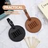 GRIRIW Portable Golf Tee Holder Keychain Golf Accessories Sturdy PU