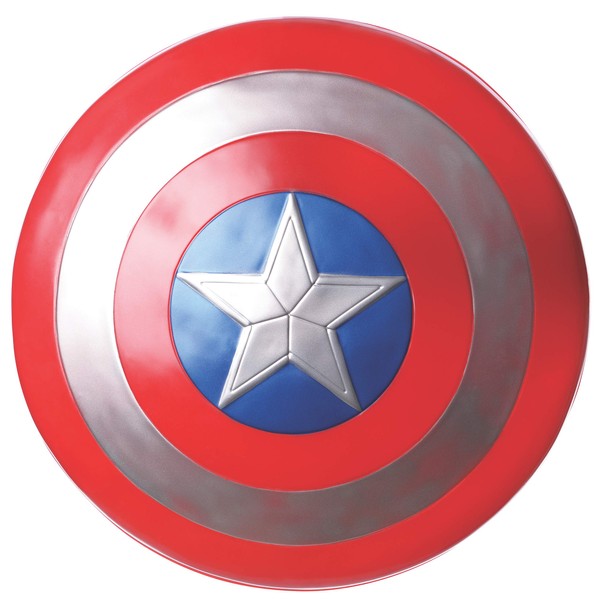 Rubie's Avengers: Endgame Captain America Shield, 24", World Book Day