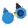 5.4cm Diameter Flower Pot Decor Ladybug Shaped Smoothing Surfaces Iron