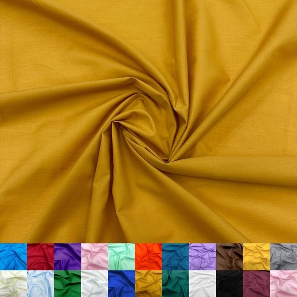 Ice Fabrics Cotton Polyester Broadcloth Fabric by The Yard -