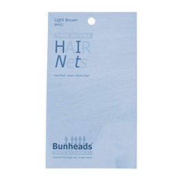 Bunheads BH421 Light Brown Hairnets (3 Pack)