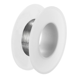 PATIKIL 304 Stainless Steel Wire, 328 Ft 0.12mm 36 Gauge Jewelry Wire Craft Wire Soft Beading Wire for Jewelry Making Bracelets Beading DIY Crafts, Silver