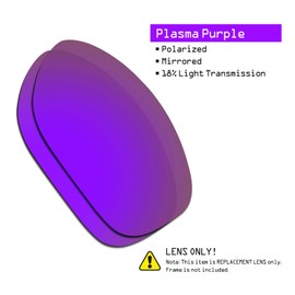 SmartVLT Women's Plasma Purple Replacement Lenses for Oakley She's Unstoppable OO9297 Sunglass