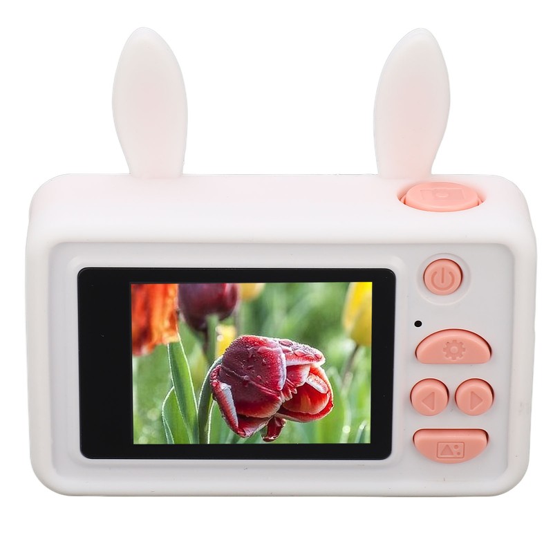 Kids Camera Toys HD 32MP Cute Small Rabbit Shaped Case