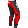 Fly Racing F-16 Red/Charcoal/White Adult Moto Gear Set - Pant