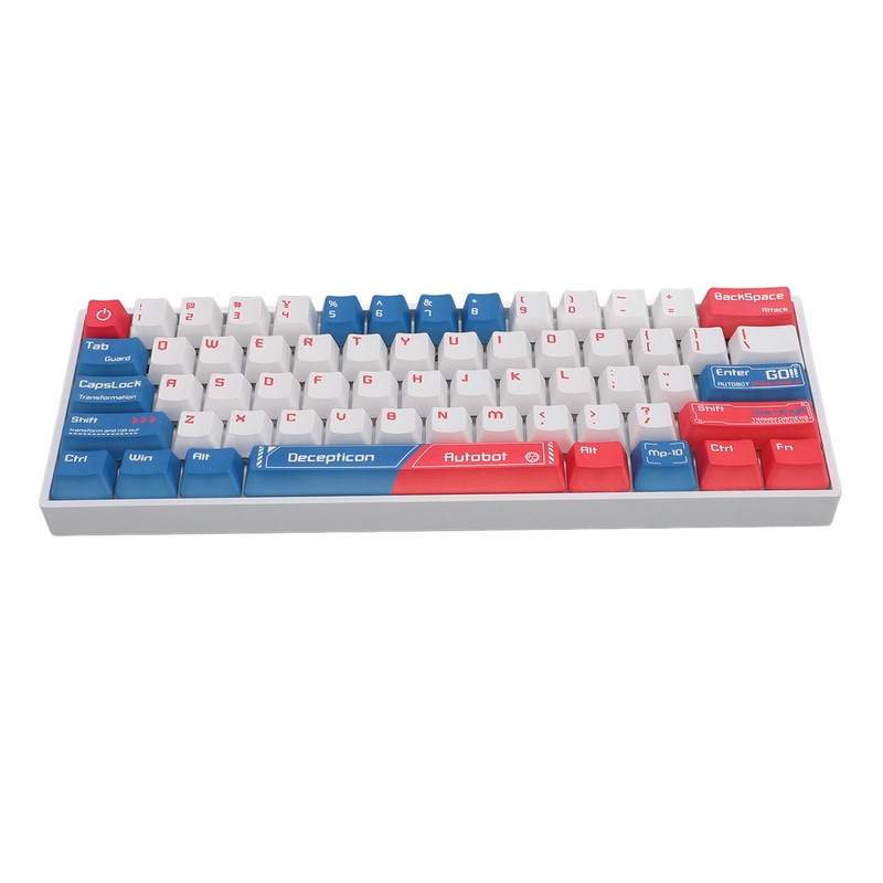 61 Keys Mechanical Gaming Keyboard 2.4G Wireless Bluetooth 3.0 5.0