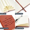 Christian Gifts Leather Notebook Bible Verse Faith Religious Writing Notebook