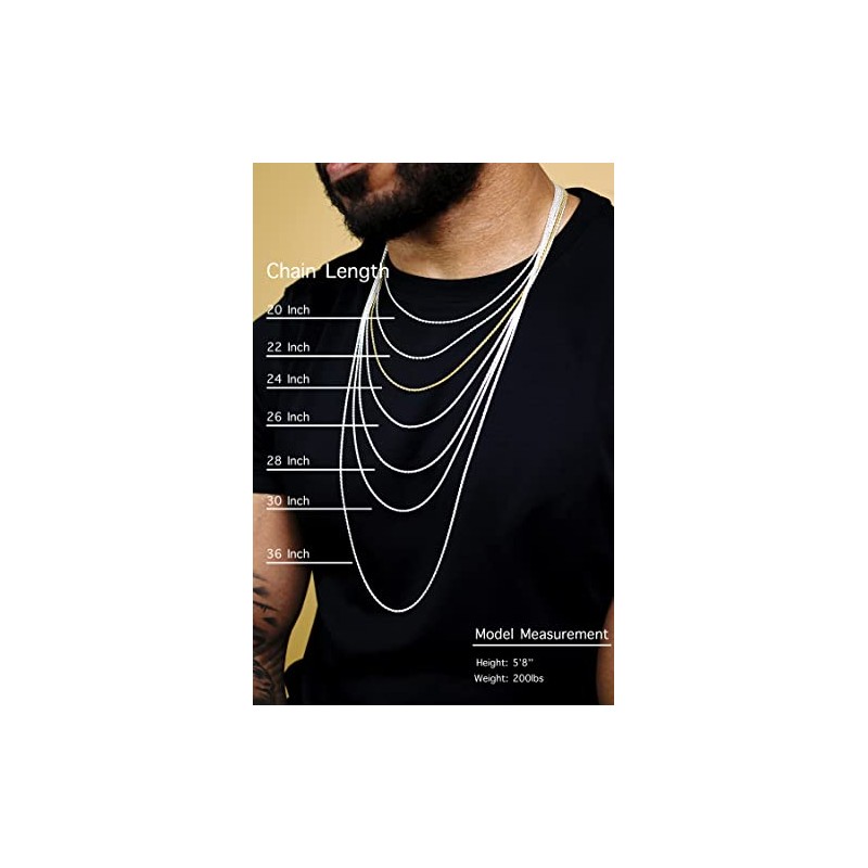 Sterling Silver Solid Miami Cuban Link Chain 5.7mm 925 Italy