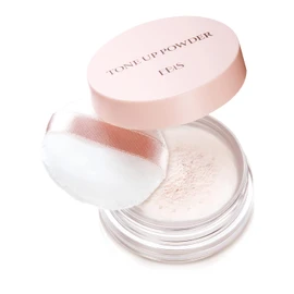 EBIS Cosmetics (EBiS) Tone Up Powder, 0.3 oz (8 g), Face Powder, Colorless, No Color, Transparent, Moisturizing