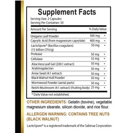 OLANTA TRADE SOLUTION Candida PRO Complex - Candida Away Complex, Boost Your Immune System, Supports Detoxification for Natural Candida Cleanse, Digestive Health - 1 Bottle