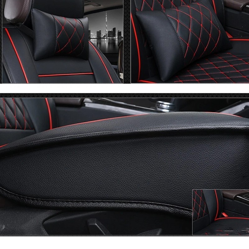 Geartronics For Toyota RAV4 Front+Rear Car Seat Covers 5-Seats Protector