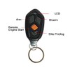 BANVIE Motorcycle Security Alarm System with Remote Start Stop Engine,