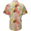 HOOEY Men's Floral Print Sol Shirt Multi XL