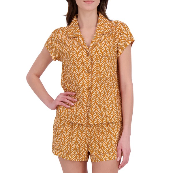 RACHEL ZOE Printed Woven Womens Pajama Sets Shorts, Classic or