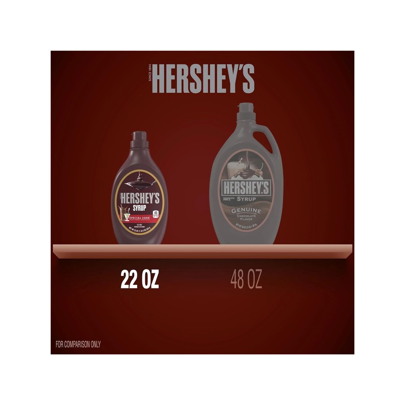 Hershey's Special Dark Syrup - Pack of 4 - Mildly