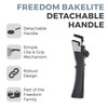 Tower Freedom T800207 Detachable Bakelite Handle with Clip and Grip