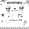 5Pcs Halloween Skeleton Decorations Groundbreaker Yard Stakes Lawn Garden
