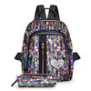 Small Sequin Backpack for Girls Glitter Backpacks School Bookbag Fashion