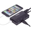 Renkforce 4+1 Port USB 3.0-Hub with Schnellladeport, with Status-LEDs black