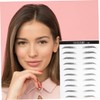 Mikinona Create Unique Eyebrow Shape 20 Pairs of Waterproof Eyebrow