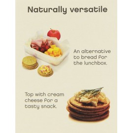 Nairns Cracked Black Pepper Gluten Free Cracker 114 g (Pack of 4)