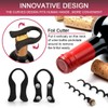 QONYFONE Wine Opener, Rabbit Corkscrew with Elegant Wooden Box, Premium