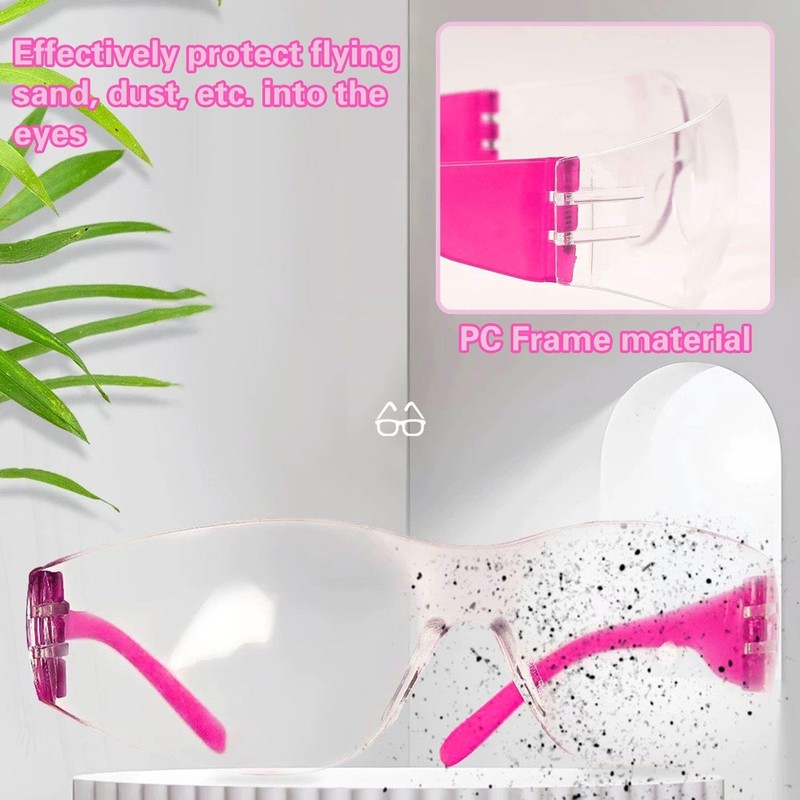 2 Stück Kinderbrille, Schutzbrille, Spritzschutzbrille, Winddichte Brille, Experimentierbrille