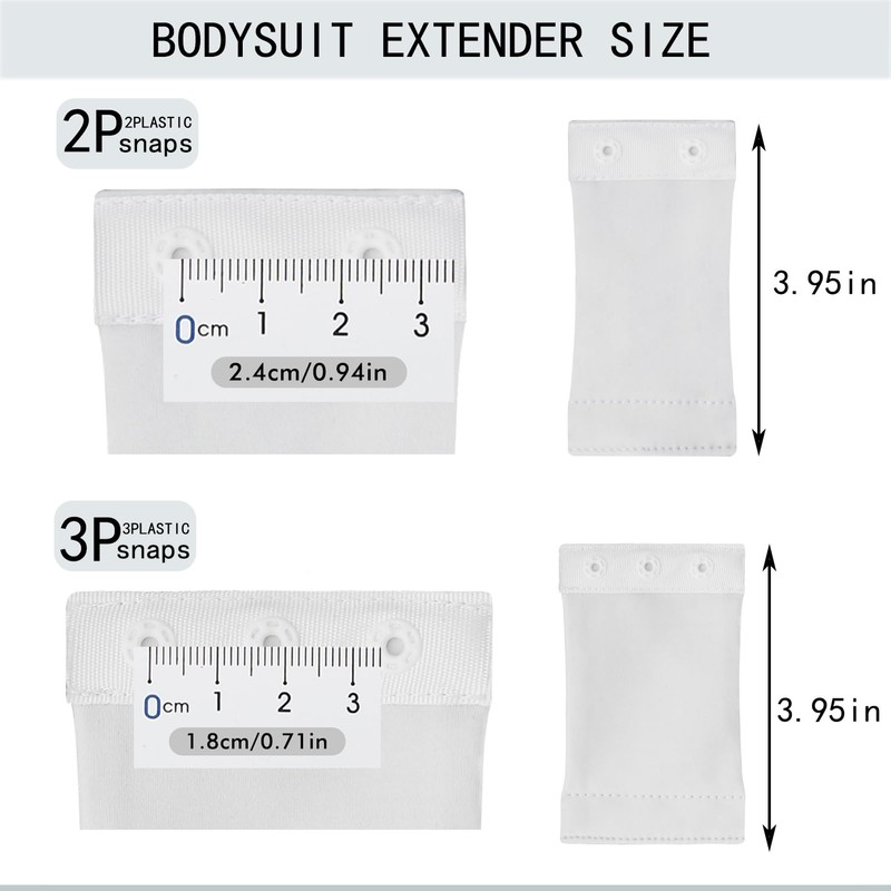 Aenmt Women’s Bodysuit Extender, Removable and Washable Bodysuit Crotch Extender