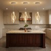 AFQEJG 1-Light Pendant Lights for Kitchen Island Acrylic Hanging Light
