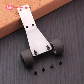 Mesimsple Adjustable Granite Grom Wheelie Bar Bearing Skid Plate for 1/18 Arrma Granite Grom Mega 380 Series Upgrades Part