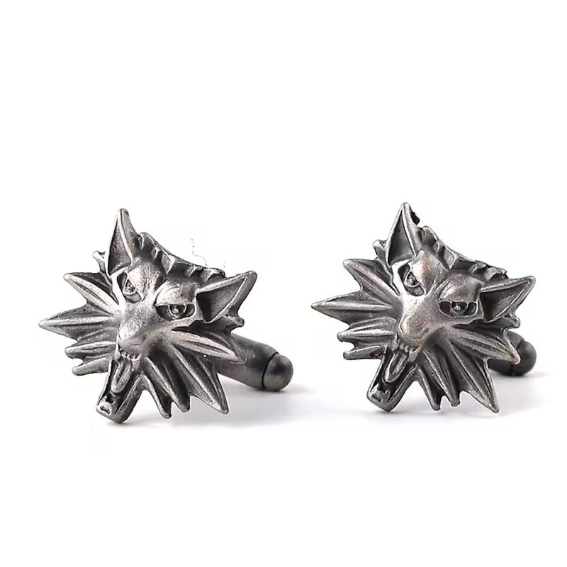 Witcher 3 Cufflinks - Wolf