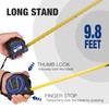 WORKPRO 16FT Tape Measure, 2Pcs Heavy Duty Retractable Tape Measurement,